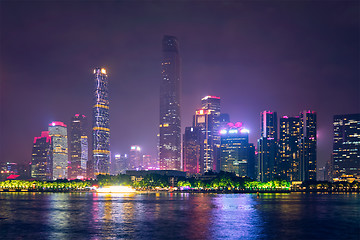 Image showing Guangzhou skyline. Guangzhou, China