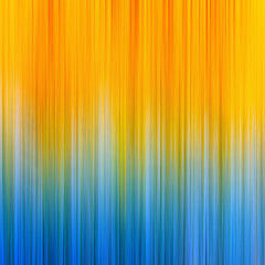 Image showing Abstract Motion Blurred Orange Blue Gradient Background