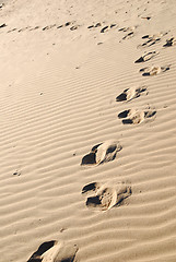 Image showing Footprints