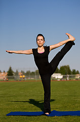 Image showing Yoga exercise