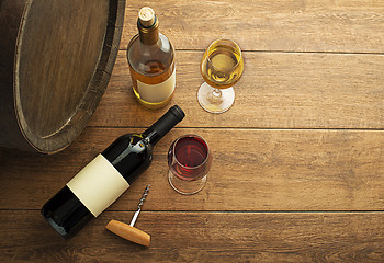 Image showing Wine bottle