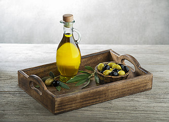 Image showing Olive oil