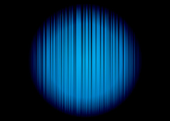 Image showing blue stripe circle