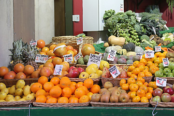 Image showing Farmers Market