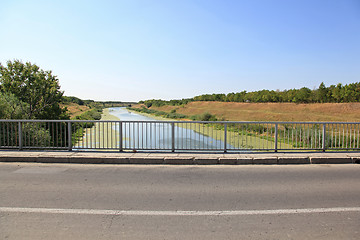 Image showing Bridge Over Canal