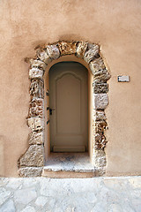 Image showing Door in Stone