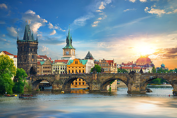 Image showing Prague at summer day