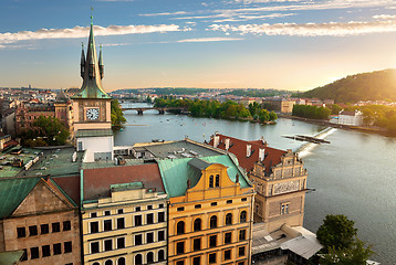 Image showing The river Vltava