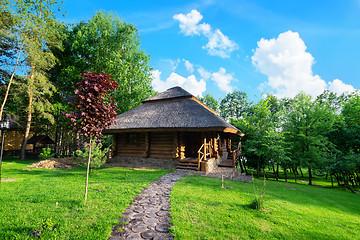 Image showing The wooden house