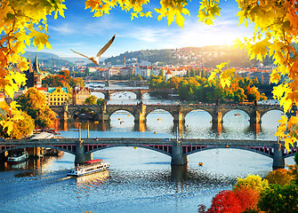 Image showing Prague in autumn