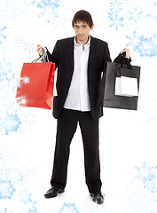 Image showing shopping man