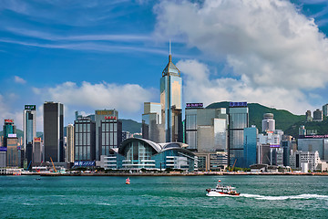 Image showing Hong Kong skyline. Hong Kong, China