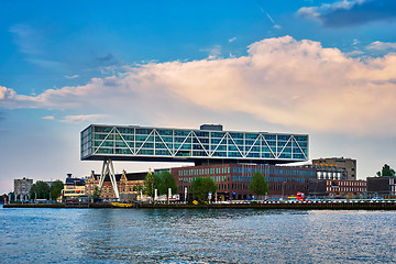 Image showing Unilever building, Rotterdam