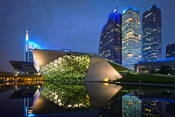 Image showing Guangzhou Opera House. Guangzhou, China