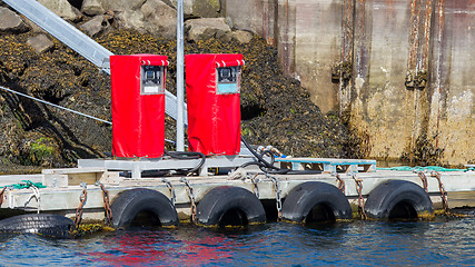 Image showing Gas pump for boats