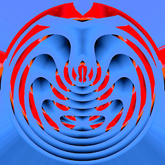 Image showing Abstract 3d background