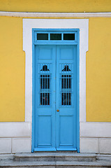 Image showing Door of Portuguese architecture