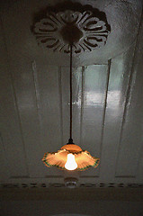 Image showing Lamp light up attached from ceiling