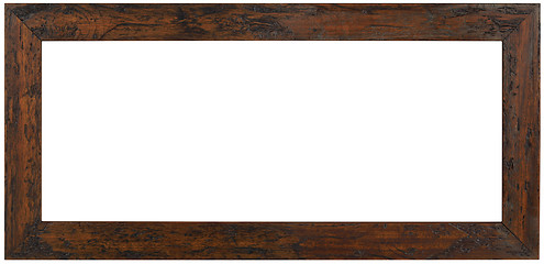 Image showing Panoramic Wooden Frame Cutout