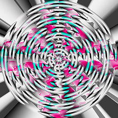 Image showing Abstract 3d background