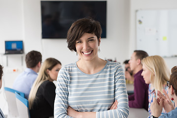 Image showing Portrait of successful Businesswoman