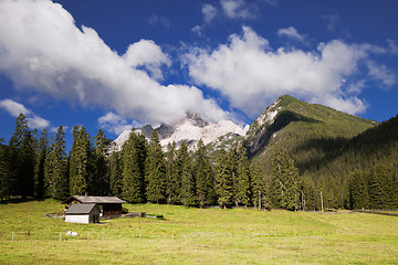 Image showing Farm in Dolomites