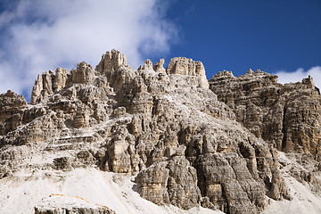 Image showing Dolomites mountains landscape