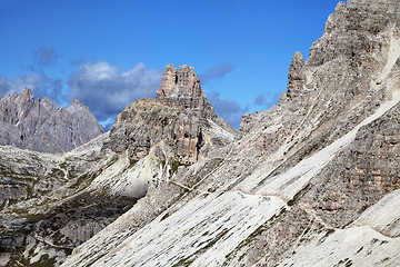 Image showing Dolomites mountains landscape