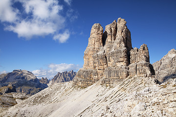 Image showing Dolomites mountains landscape