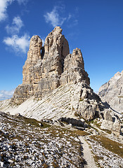 Image showing Dolomites mountains landscape