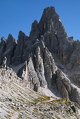 Image showing Dolomites mountains landscape