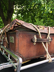 Image showing Vintage suitcase