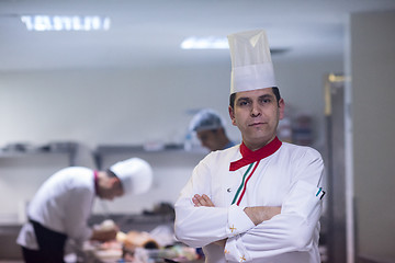 Image showing Portrait of young chef