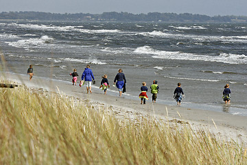 Image showing people in beach