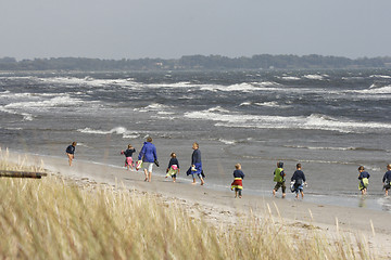 Image showing people in beach