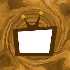 Image showing TV broadcasting