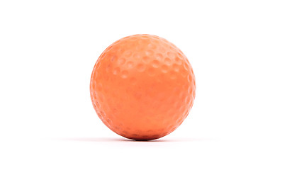 Image showing Close-up of a golf ball