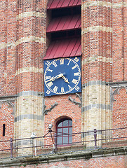 Image showing Old clock on a building