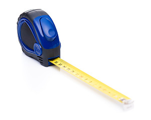 Image showing Measuring tape on white