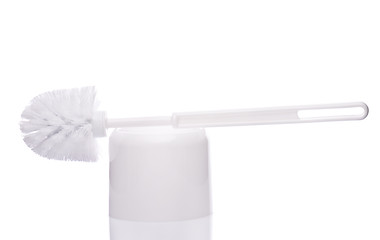 Image showing White Toilet Brush