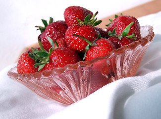 Image showing Strawberries