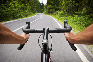 Image showing Road cycling 