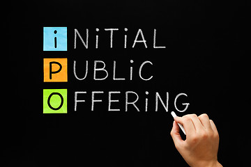 Image showing IPO - Initial Public Offering Concept