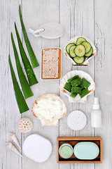 Image showing Natural Skincare Ingredients