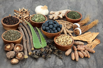 Image showing Adaptogen Herbs Spice and Berry Fruit