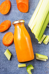 Image showing carrot smoothie