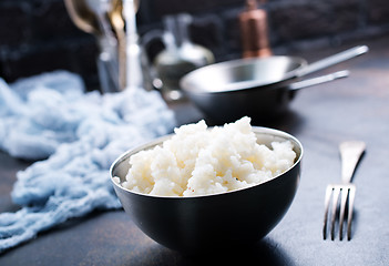 Image showing boiled rice