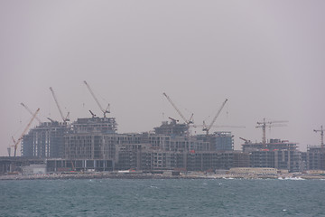 Image showing Panorama Dubai city UAE