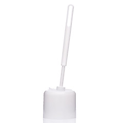 Image showing White Toilet Brush