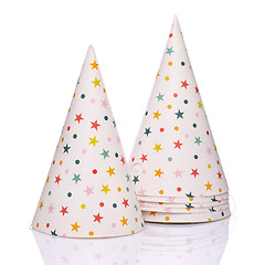 Image showing Caps for Birthday on white